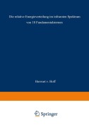 Cover-Bild zum Titel 'Die relative Energieverteilung im infraroten Spektrum von 18 Fundamentalsternen' von 'Herwart von Hoff'