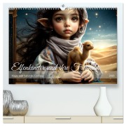 Elfenkinder und ihre Freunde - Magie und Natur im Einklang (hochwertiger Premium Wandkalender 2026 DIN A2 quer), Kunstdruck in Hochglanz - Drachenkind-Fotografie Drachenkind-Fotografie
