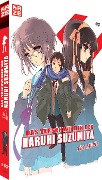 Cover-Bild zum Titel 'Das Verschwinden der Haruhi Suzumiya' von 'Nagaru Tanigawa, Alex von David, Fumihiko Shimo, Satoru Kousaki'