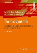 Cover-Bild zum Titel 'Thermodynamik' von 'Peter Stephan, Franz Mayinger, Karl Stephan, Karlheinz Schaber'