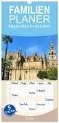 Cover-Bild zum Titel 'Familienplaner 2026 - Magisches Andalusien mit 5 Spalten (Wandkalender, 21 x 45 cm) CALVENDO' von 'Kristin R. J. Ehrlich'