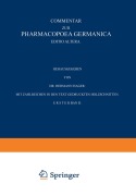 Cover-Bild zum Titel 'Commentar zur Pharmacopoea Germanica' von ''