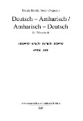 Cover-Bild zum Titel 'Deutsch - Amharisch / Amharisch - Deutsch' von 'Fekadu Bekele, Bosena Negussie'