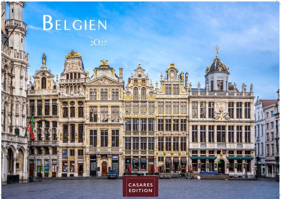 Belgien Kalender 2027 - Wandkalender | Fotokalender Belgien 35x50cm - . mit 12 atemberaubenden Fotos von Belgien. - 