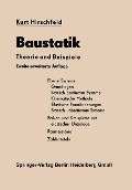 Baustatik - Kurt Hirschfeld