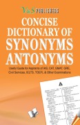 Cover-Bild zum Titel 'Concise Dictionary Of Synonyms Antonyms' von 'Tanvir Khan'