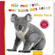 Cover-Bild zum Titel 'Hör mal rein, wer kann das sein? Wilde Tiere' von ''