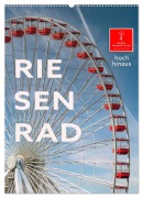 Cover-Bild zum Titel 'Riesenrad - hoch hinaus (Wandkalender 2026 DIN A2 hoch), CALVENDO Monatskalender' von 'Peter Roder'