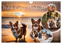Cover-Bild zum Titel 'Welsh Corgi Pembroke (Wall Calendar 2026 DIN A4 landscape), CALVENDO 12 Month Wall Calendar' von 'Claudia Kleemann'