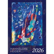 Cover-Bild zum Titel 'Hannelore Heider Kunstkalender 2026' von 'Hannelore Heider'