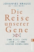 Cover-Bild zum Titel 'Die Reise unserer Gene' von 'Johannes Krause, Thomas Trappe'
