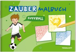 Cover-Bild zum Titel 'Zaubermalbuch. Fußball' von ''