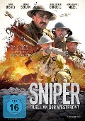 Cover-Bild zum Titel 'Sniper - Duell an der Westfront' von 'Aaron Huggett'