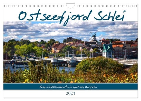 Ostseefjord Schlei (Wandkalender 2024 DIN A4 quer), CALVENDO Monatskalender - Ute Jackisch