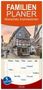 Cover-Bild zum Titel 'Familienplaner 2026 - Monschau Impressionen mit 5 Spalten (Wandkalender, 21 x 45 cm) CALVENDO' von 'Dirk Meutzner'