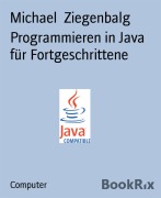 Cover-Bild zum Titel 'Programmieren in Java für Fortgeschrittene' von 'Michael Ziegenbalg'