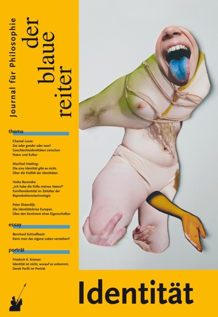 Der Blaue Reiter. Journal für Philosophie / Identität - Jochen Hörisch, Michael Quante, Peter Sloterdijk