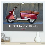 Cover-Bild zum Titel 'Heinkel Tourist 103-A2 Ein Freund fürs Leben (hochwertiger Premium Wandkalender 2026 DIN A2 quer), Kunstdruck in Hochglanz' von 'Ingo Laue'