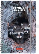 BRUNNEN 1070290026 | Buchkalender Familienplaner 2026 "Animal" | A5, Papier - 