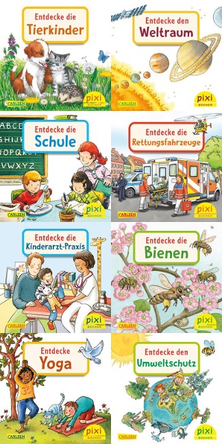 Pixi-8er-Set 291: Entdecke deine Welt 4 (8x1 Exemplar) - 