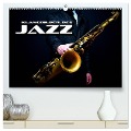 Klangbilder des Jazz (hochwertiger Premium Wandkalender 2025 DIN A2 quer), Kunstdruck in Hochglanz - Renate Bleicher