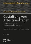 Cover-Bild zum Titel 'Gestaltung von Arbeitsverträgen' von ''
