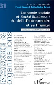 Cover-Bild zum Titel 'Economie sociale et Social Business ?' von 'Glemain, Richez-Battesti'