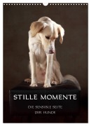 Cover-Bild zum Titel 'Stille Momente - Die sensible Seite der Hunde (Wandkalender 2026 DIN A3 hoch), CALVENDO Monatskalender' von 'Jana Behr'
