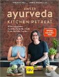 Cover-Bild zum Titel 'Unser Ayurveda Kitchen Retreat' von 'Volker Mehl, Anke Pachauer'