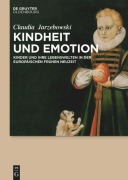 Cover-Bild zum Titel 'Kindheit und Emotion' von 'Claudia Jarzebowski'