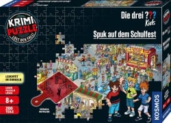 Cover-Bild zum Titel 'Krimipuzzle ??? Kids 200 Teile / Spuk auf dem Schulfest (drei Fragezeichen)' von ''