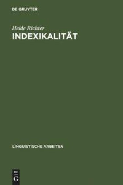 Indexikalität - Heide Richter