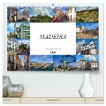 Madeira Die Stadt Funchal (hochwertiger Premium Wandkalender 2024 DIN A2 quer), Kunstdruck in Hochglanz - Dirk Meutzner
