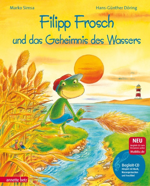 Filipp Frosch und das Geheimnis des Wassers. mit CD - Marko Simsa