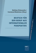 Cover-Bild zum Titel 'Deutsch für den Beruf aus internationaler Perspektive' von ''