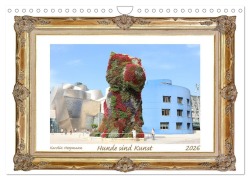 Cover-Bild zum Titel 'Hunde sind Kunst (Wandkalender 2026 DIN A4 quer), CALVENDO Monatskalender' von 'Karolin Heepmann'