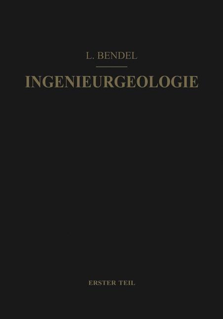 Ingenieurgeologie - Ludwig Bendel