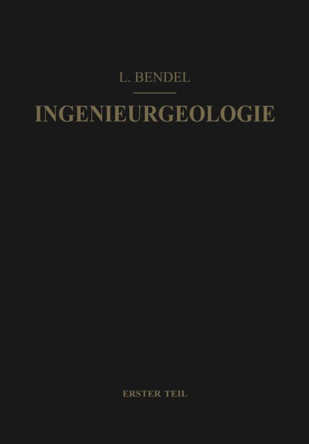 Ingenieurgeologie - Ludwig Bendel