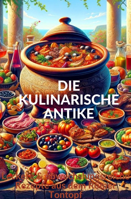 DIE KULINARISCHE ANTIKE: Leckere & abwechslungsreiche Rezepte aus dem Römer Tontopf - Anna Ludwig
