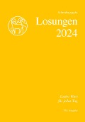 Losungen Schweiz 2024 - Schreibausgabe. - 