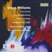 Cover-Bild zum Titel 'Williams: Violinkonzert/Elegie für Streichorcheste' von 'Ryan/BBC National Orchestra of Wales/Hamm Bancroft'