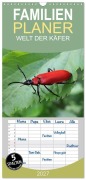 Cover-Bild zum Titel 'Familienplaner 2027 - WELT DER KÄFER mit 5 Spalten (Wandkalender, 21 x 45 cm) CALVENDO' von 'Steffen Schellhorn'