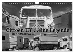 Cover-Bild zum Titel 'Citroën HY eine Legende in Schwarzweiß (Wandkalender 2026 DIN A4 quer), CALVENDO Monatskalender' von 'Ingo Laue'