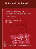 Cover-Bild zum Titel 'Strukturaufklärung mit moderner NMR-Spektroskopie' von 'H. Duddeck, W. Dietrich'