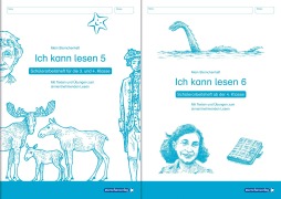 Cover-Bild zum Titel 'Ich kann lesen 5 und 6 - im Set - 2 Schülerarbeitshefte 3. und 4. Klasse' von 'sternchenverlag GmbH, Katrin Langhans'