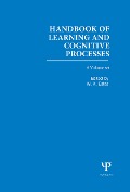 Cover-Bild zum Titel 'Handbook of Learning and Cognitive Processes' von ''
