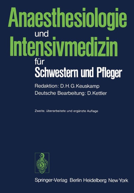 Anaesthesiologie und Intensivmedizin für Schwestern und Pfleger - 