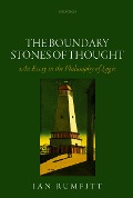 Cover-Bild zum Titel 'The Boundary Stones of Thought' von 'Ian Rumfitt'