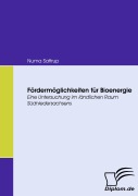 Cover-Bild zum Titel 'Fördermöglichkeiten für Bioenergie' von 'Numa Sattrup'