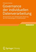 Cover-Bild zum Titel 'Governance der individuellen Datenverarbeitung' von 'Elizaveta Kozlova'